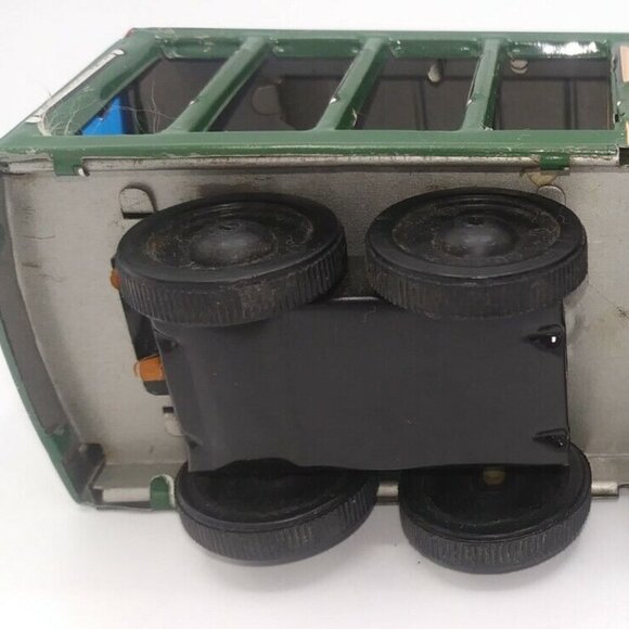 Vtg San Fran Bay Taylor Powell Mason #512 Tin Friction Trolley Cable Car Train - Picture 11 of 12